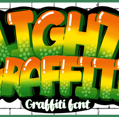 Light Graffiti Font