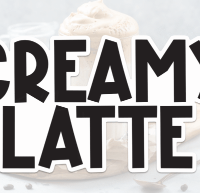 Creamy Latte Font