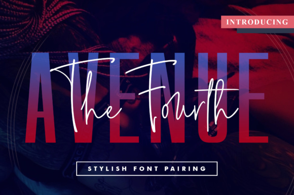 The Fourth Avenue 3 Font