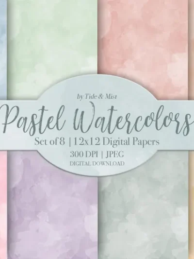 Pastel Watercolor Backgrounds