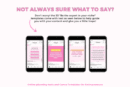 pink & yellow Instagram post templates