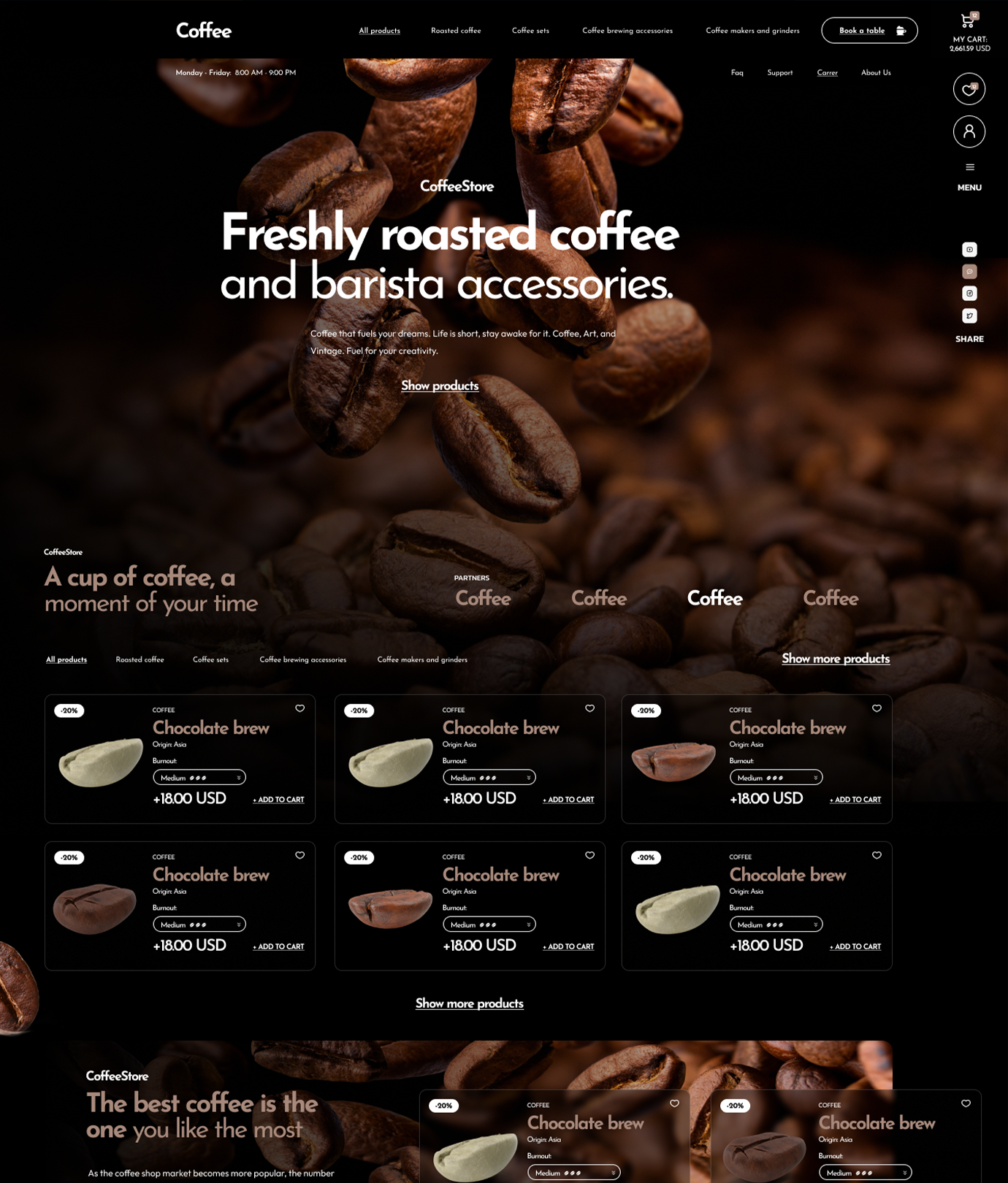 Acoffee home