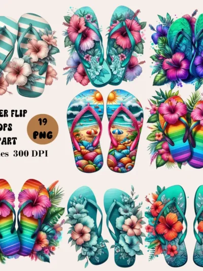 Printed Flip Flops
