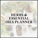 Herbs & Essential Oils Planner