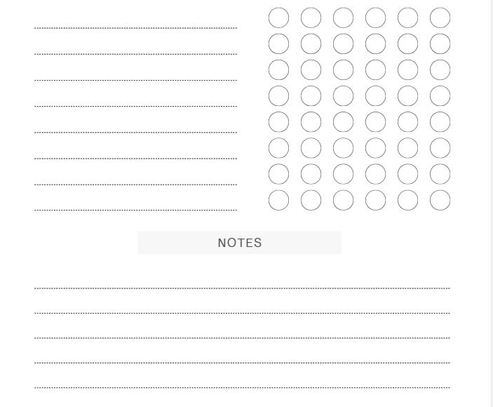Weekly Chore List