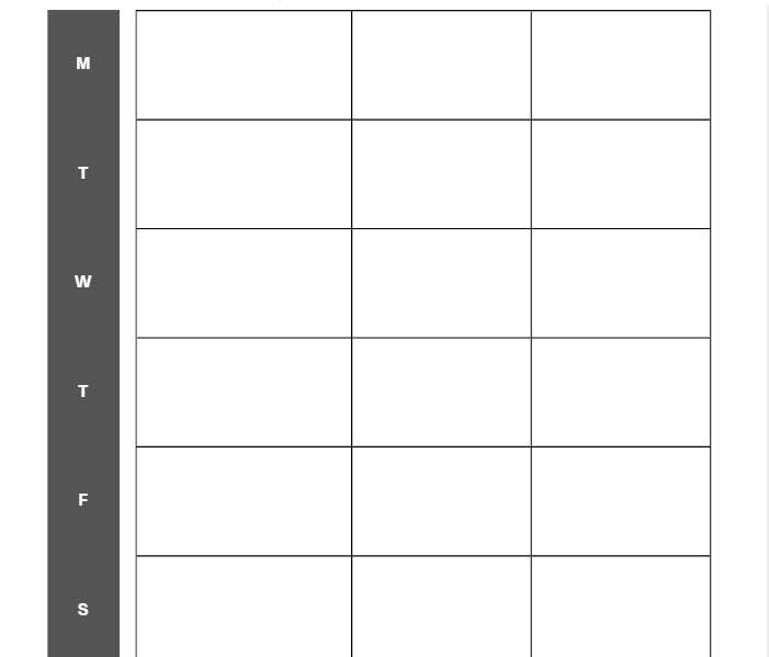 Weekly MealPlanner