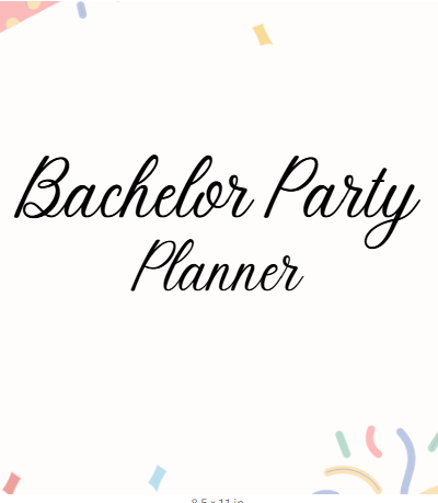 Bachelor Party Planner