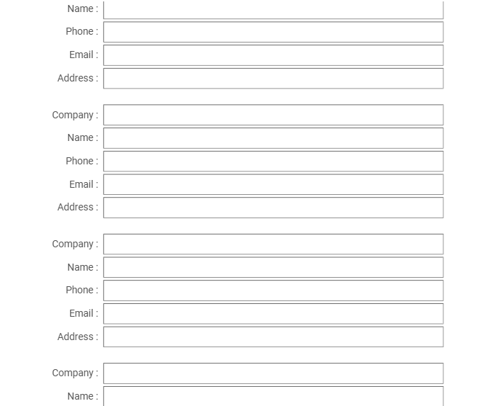 Contact List