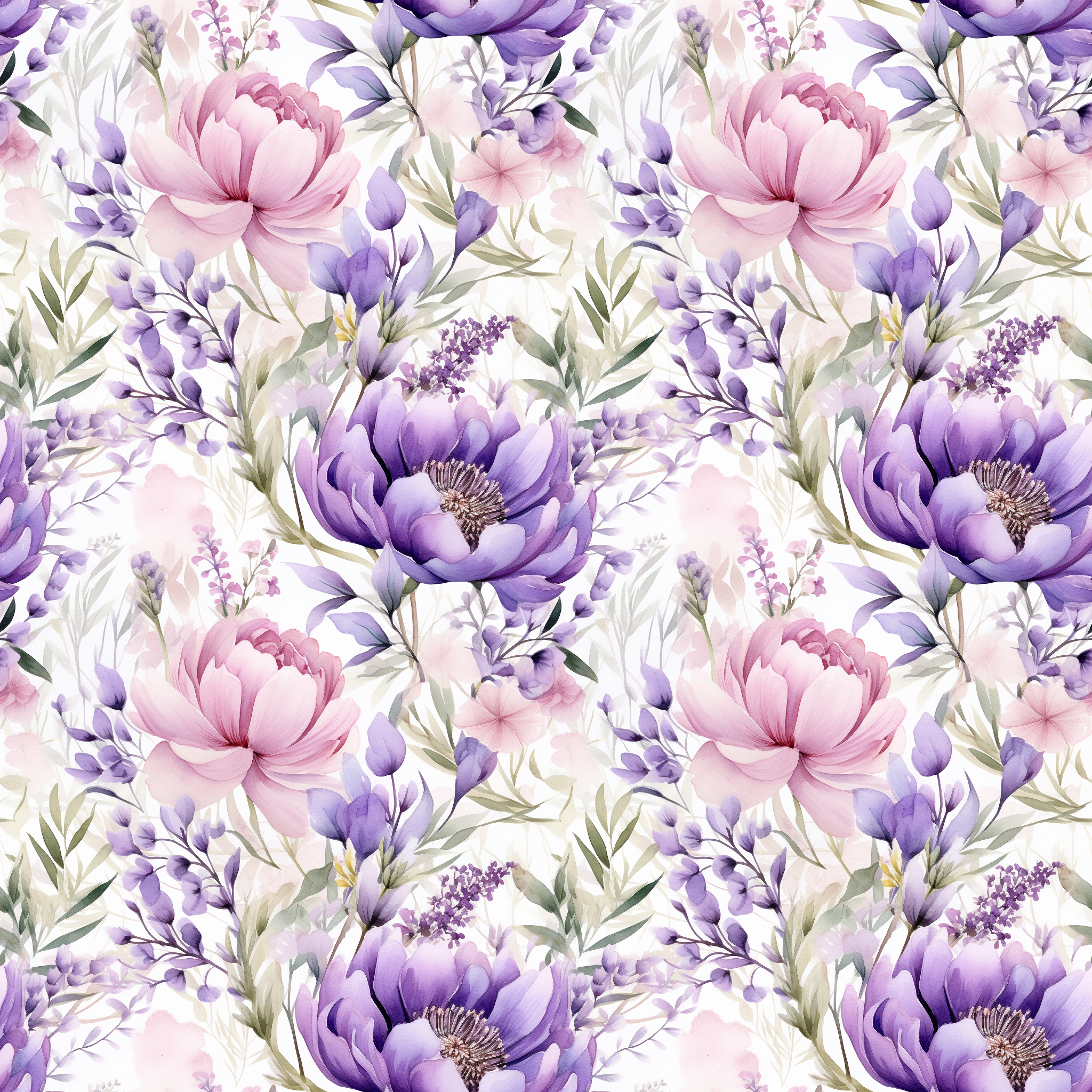 lavender pink purple floral