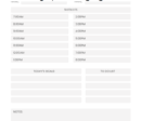 Work Schedule