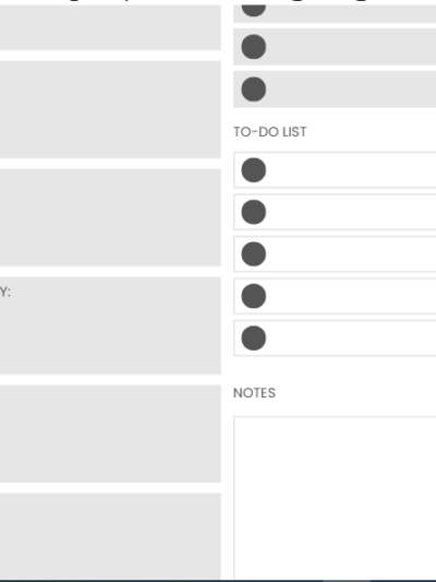 Weekly Planner