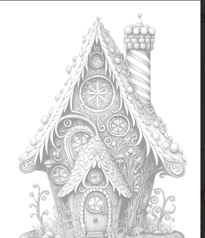Ginger Bread Fairy Houses