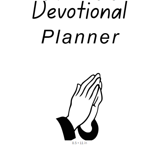 Devotional Planner