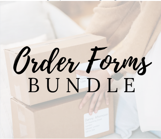 Order Forms Bundle