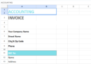 Accounting service invoice A4.xlsx