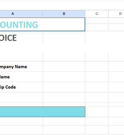 Accounting service invoice A4.xlsx