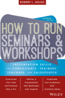 how to run seminars and workshops