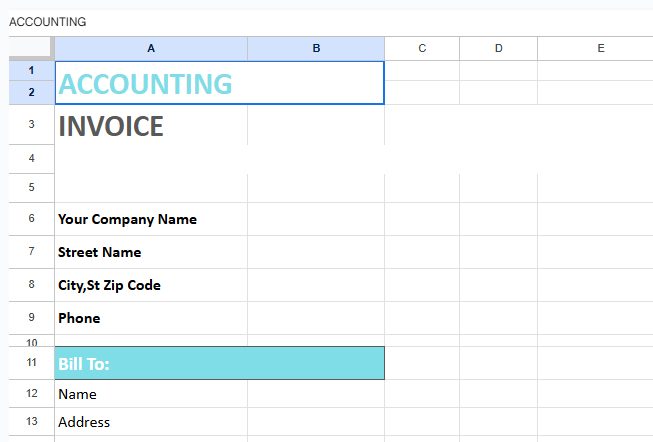 Accounting service invoice US.xlsx