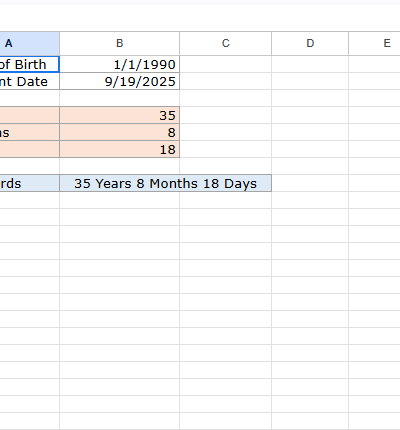 Age Calculator Template.xlsx