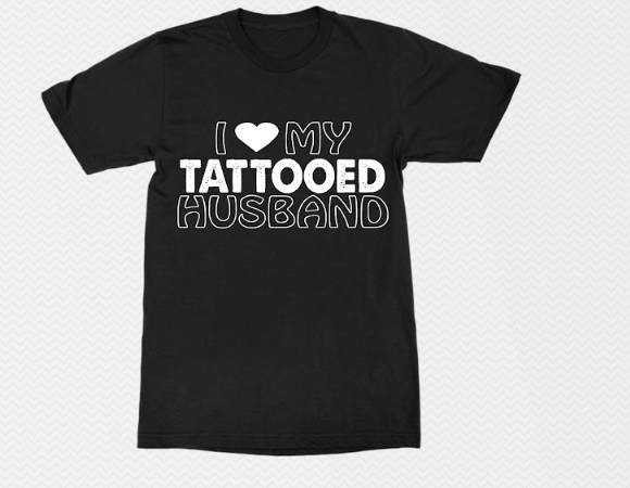 i love my tattoed husband,k