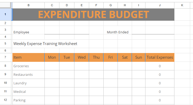 Expenditure Budget Letter.xlsx