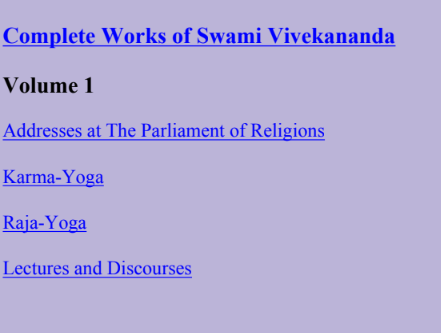 SWAMI VIVEKANANDA COMPLETE WORKS