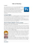Taller de Photoshop