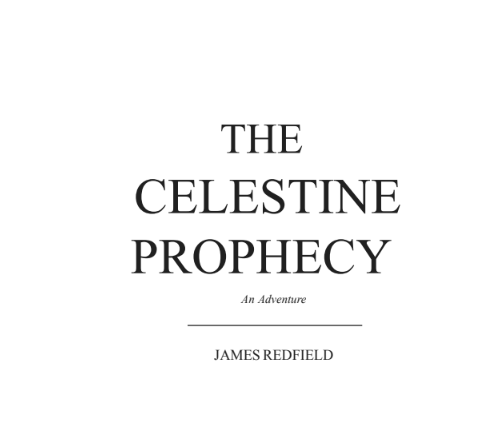 The Celestine Prophecy