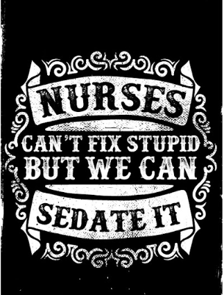 Nurses Can Sedate it