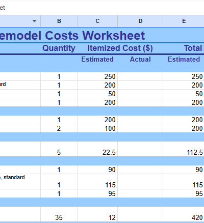 BATHROOM REMODELING COSTS.xlt