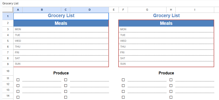 grocery list with meals.xlsx