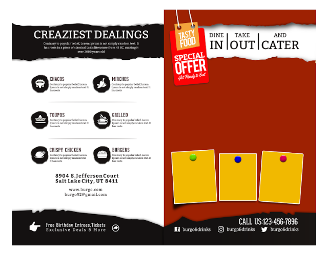 A4foodmenu