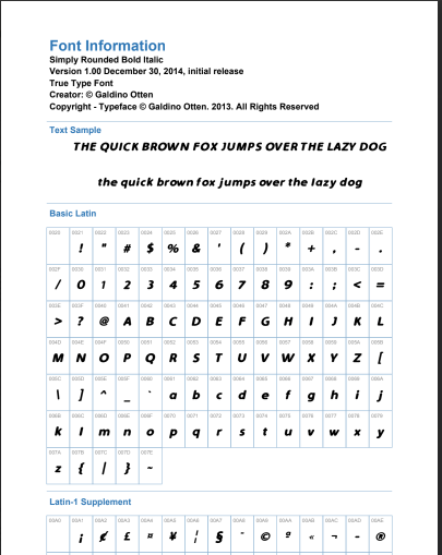 Simply Rounded Bold