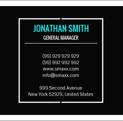 VISITING CARDS 16