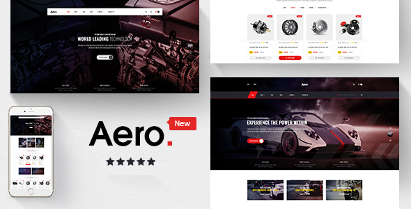 elements aero car accessories opencart