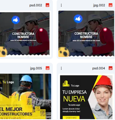 Pack Constructoras