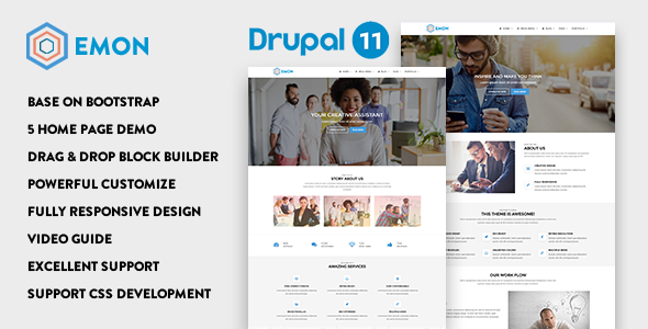 elements amon responsive business drupal theme F2