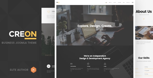 elements creon business joomla template