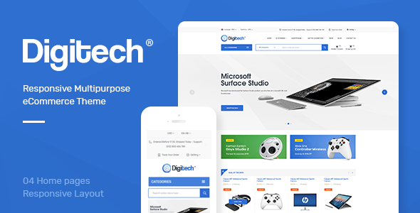 elements digitech responsive opencart