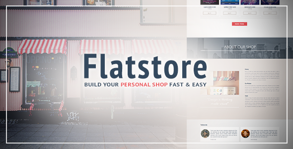 elements flatstore ecommerce muse template