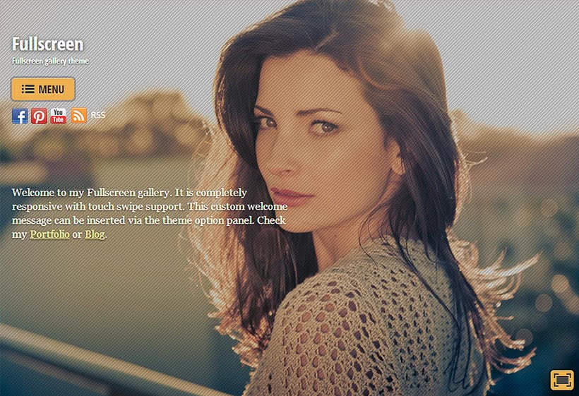 elements gallery a fullscreen grid theme