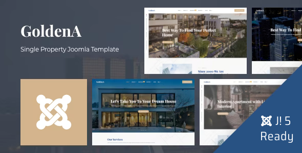 elements goldena single property joomla template