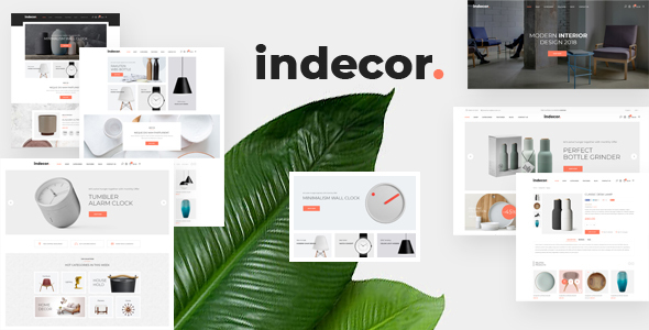 elements indecor clean minimal opencart theme