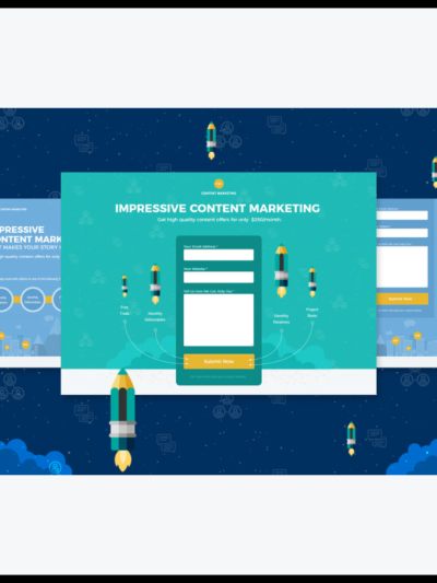 elements content marketing unbounce landing page