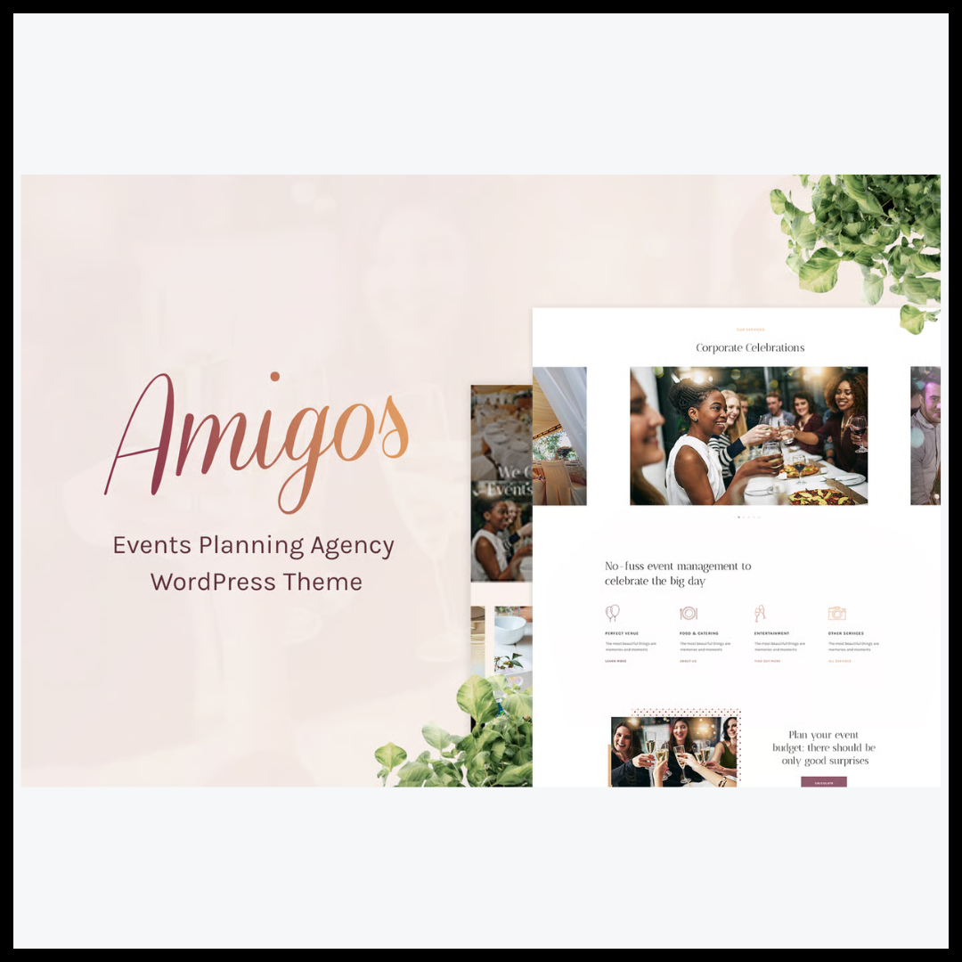 elements amigos party celebration event agency