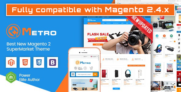 elements metro responsive grid theme
