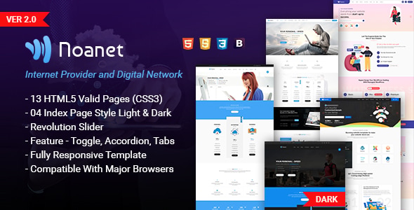 elements noanet internet digital network wordpress