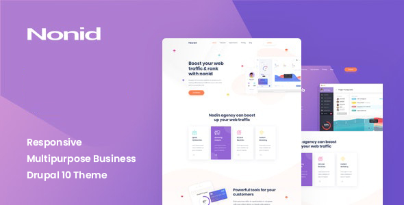 elements nonid responsive business drupal theme