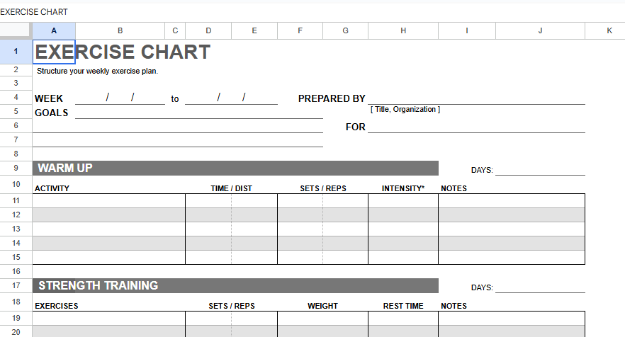 EXERCISES CHART.xlsx