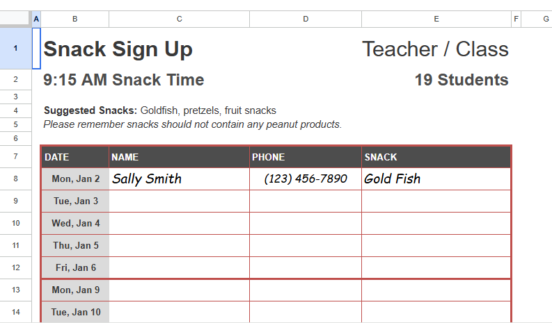 SIGN UP CLASS SHEET.xlsx